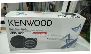 Kenwood KFC-1058 300W 4 Inch 2-Way Flush Mount Car Speakers