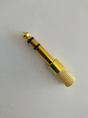 Classic 6.5mm to 3.5mm Audio Mic Adapter Plug