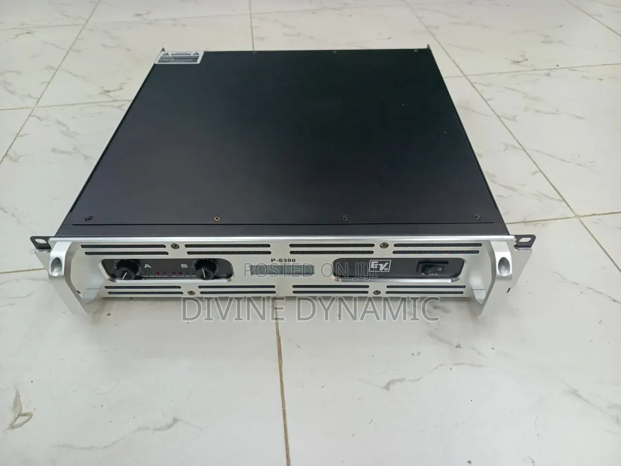 Ev Amplifier P-6300