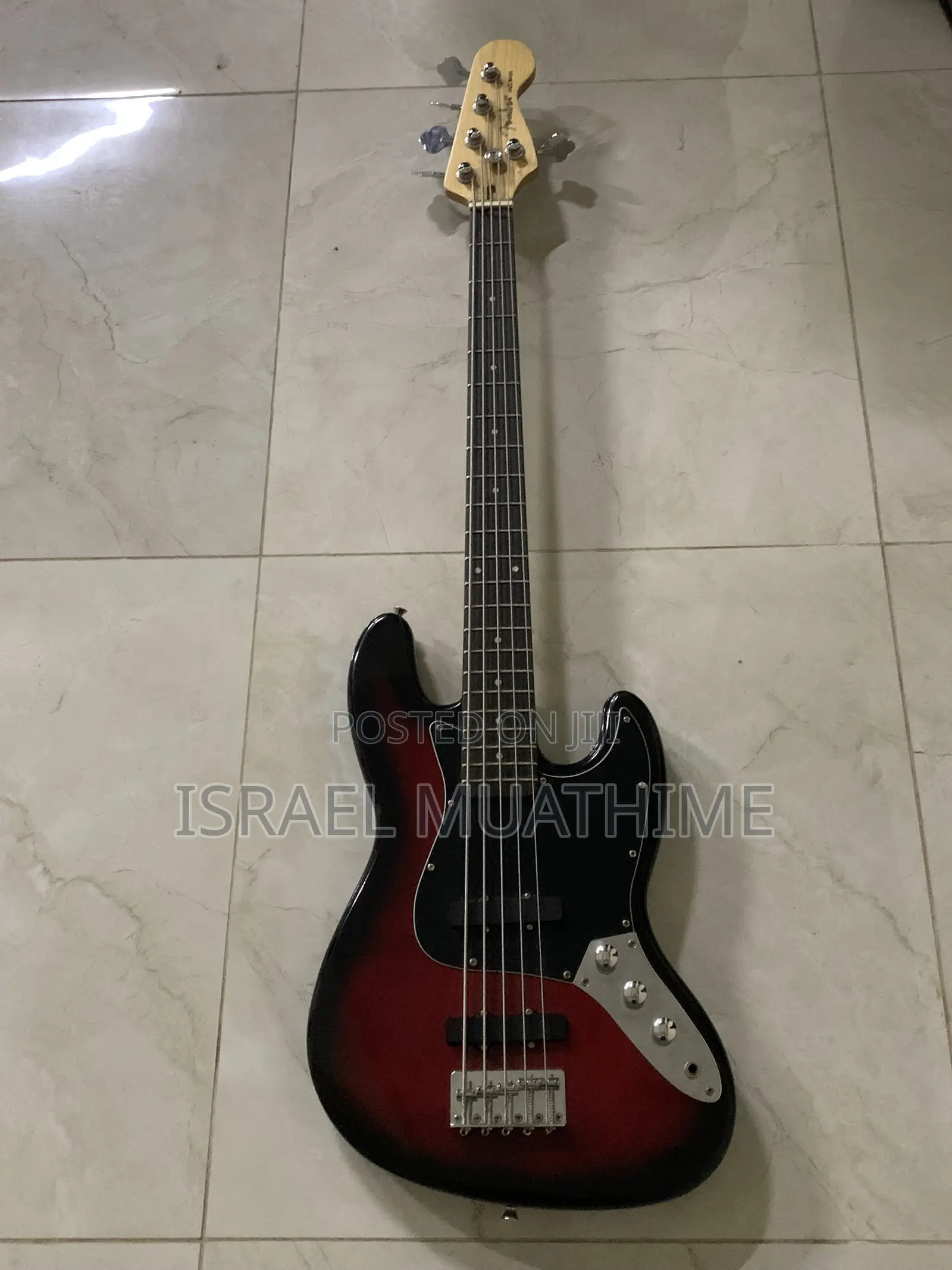 Passive 5 String Bass Guitar.