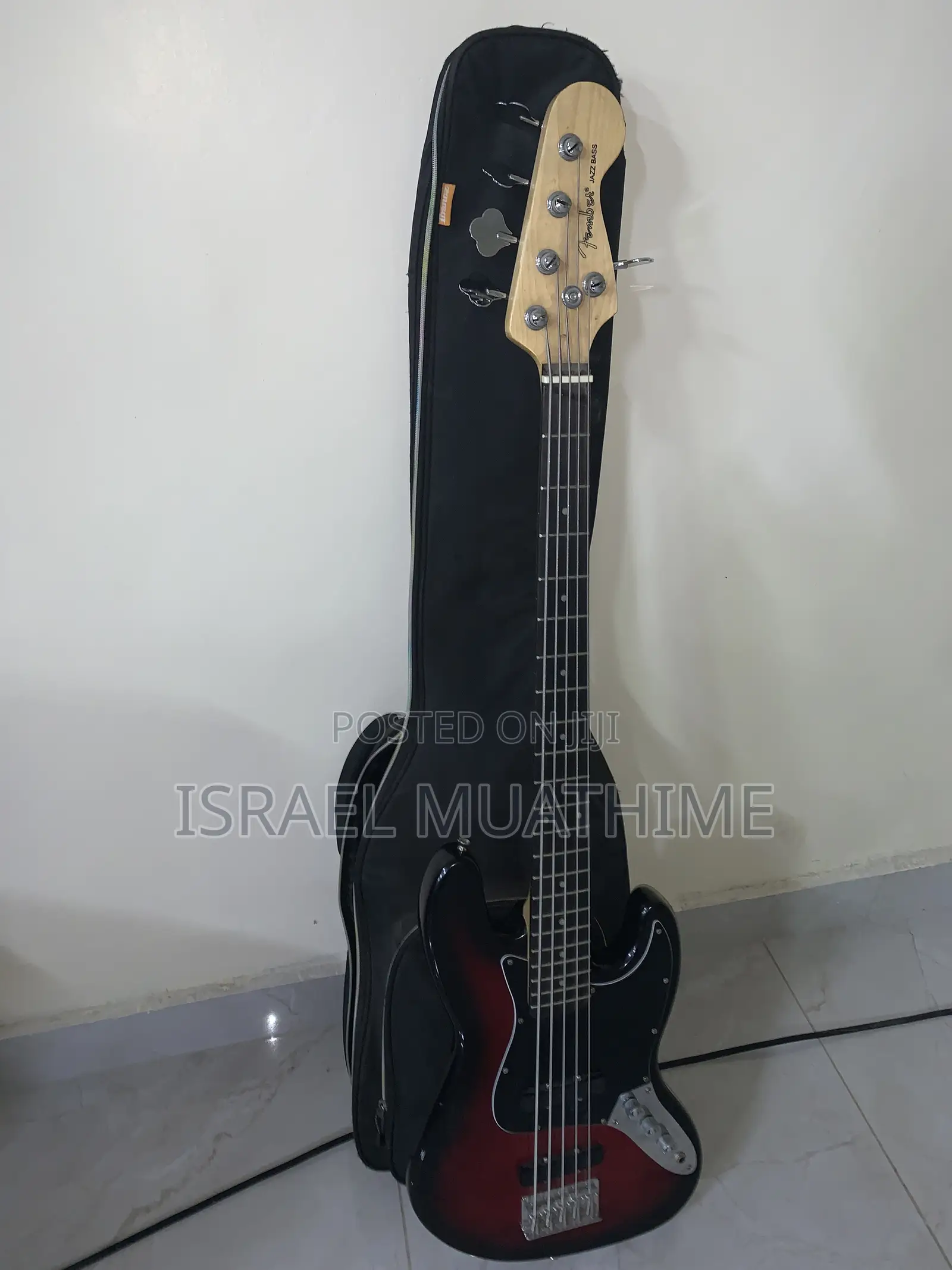 Passive 5 String Bass Guitar.