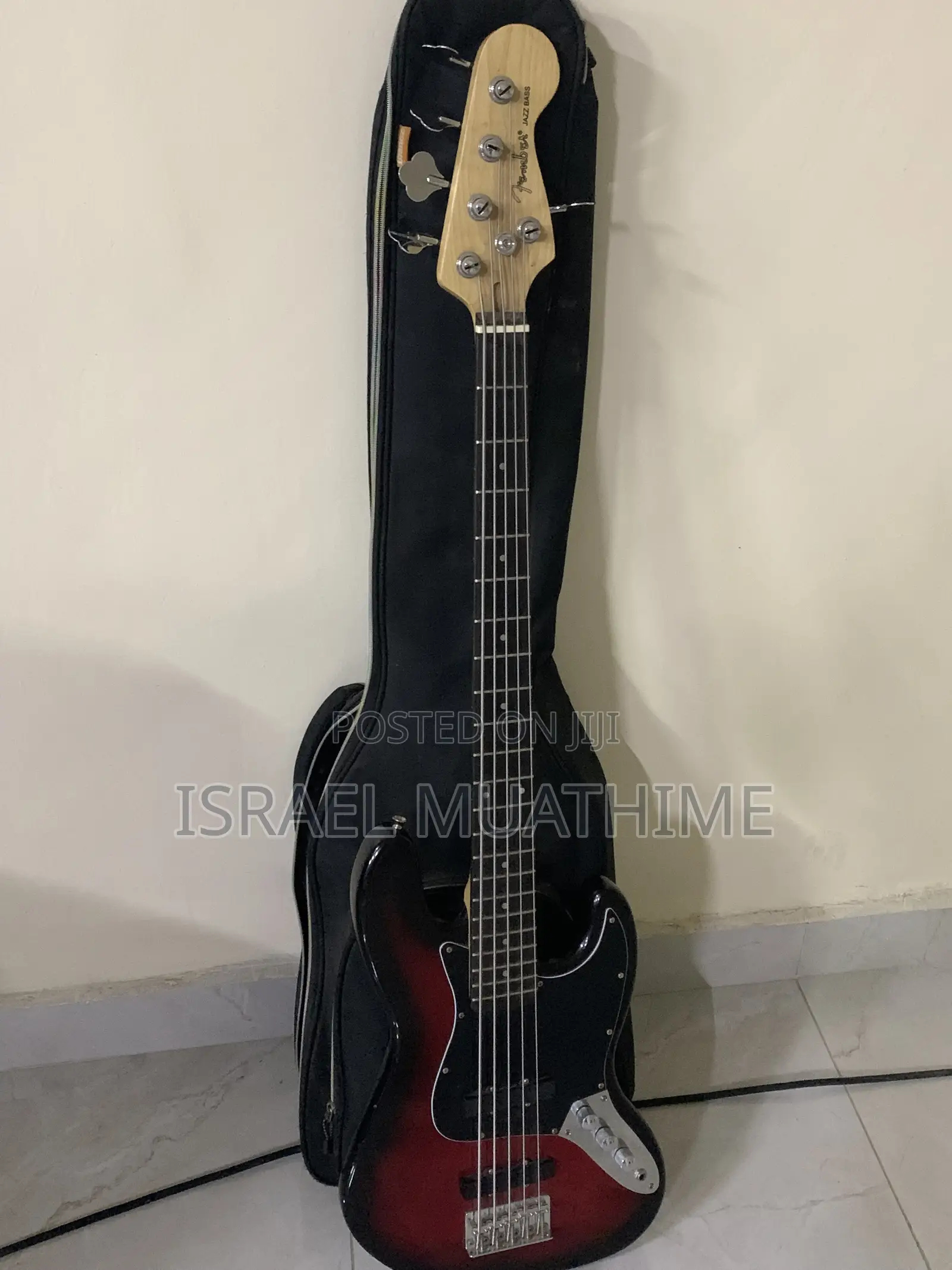 Passive 5 String Bass Guitar.