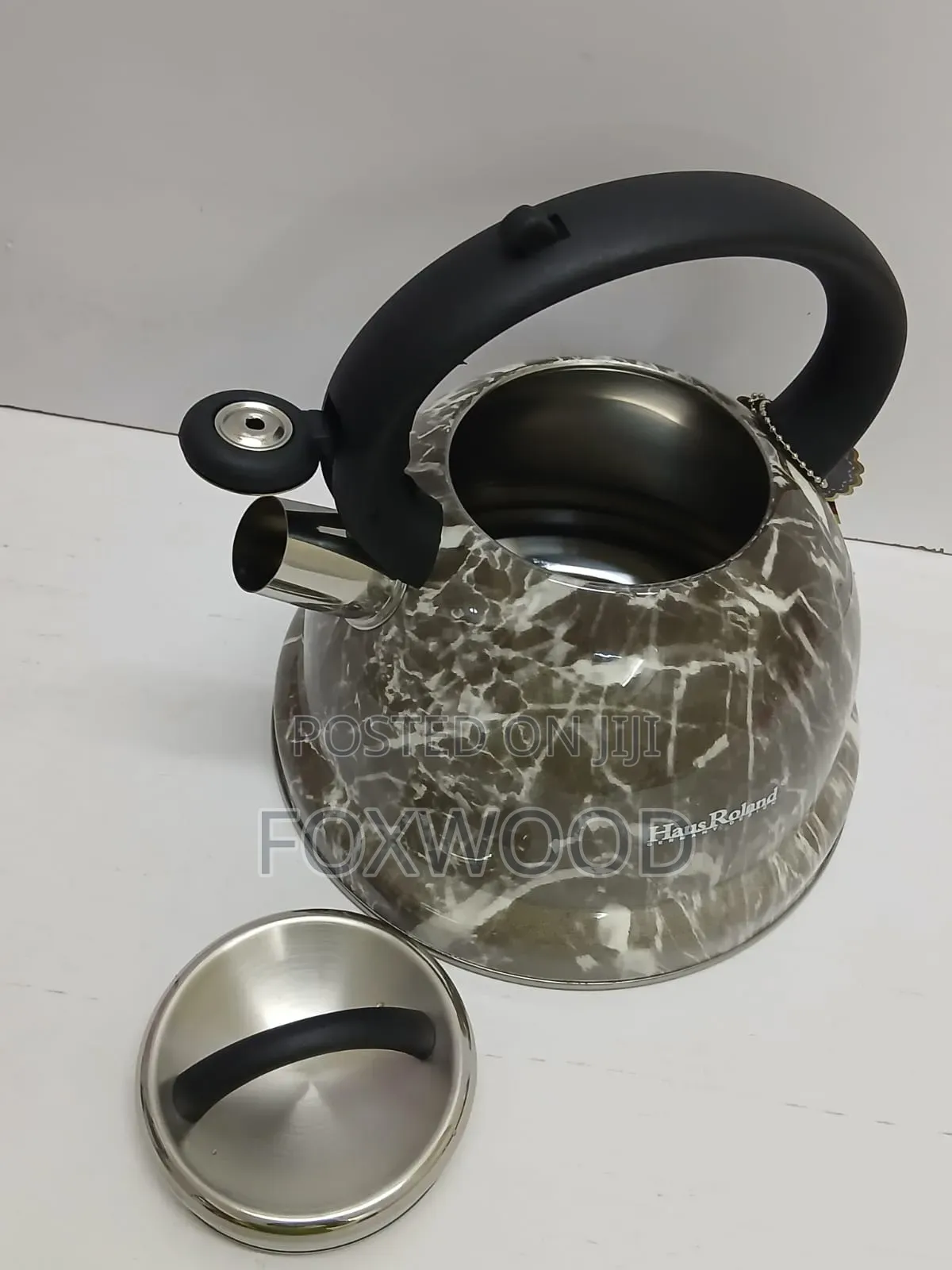Marble Whistling Stainless Steel Kettle
