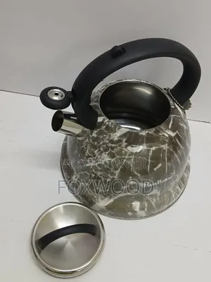 Marble Whistling Stainless Steel Kettle