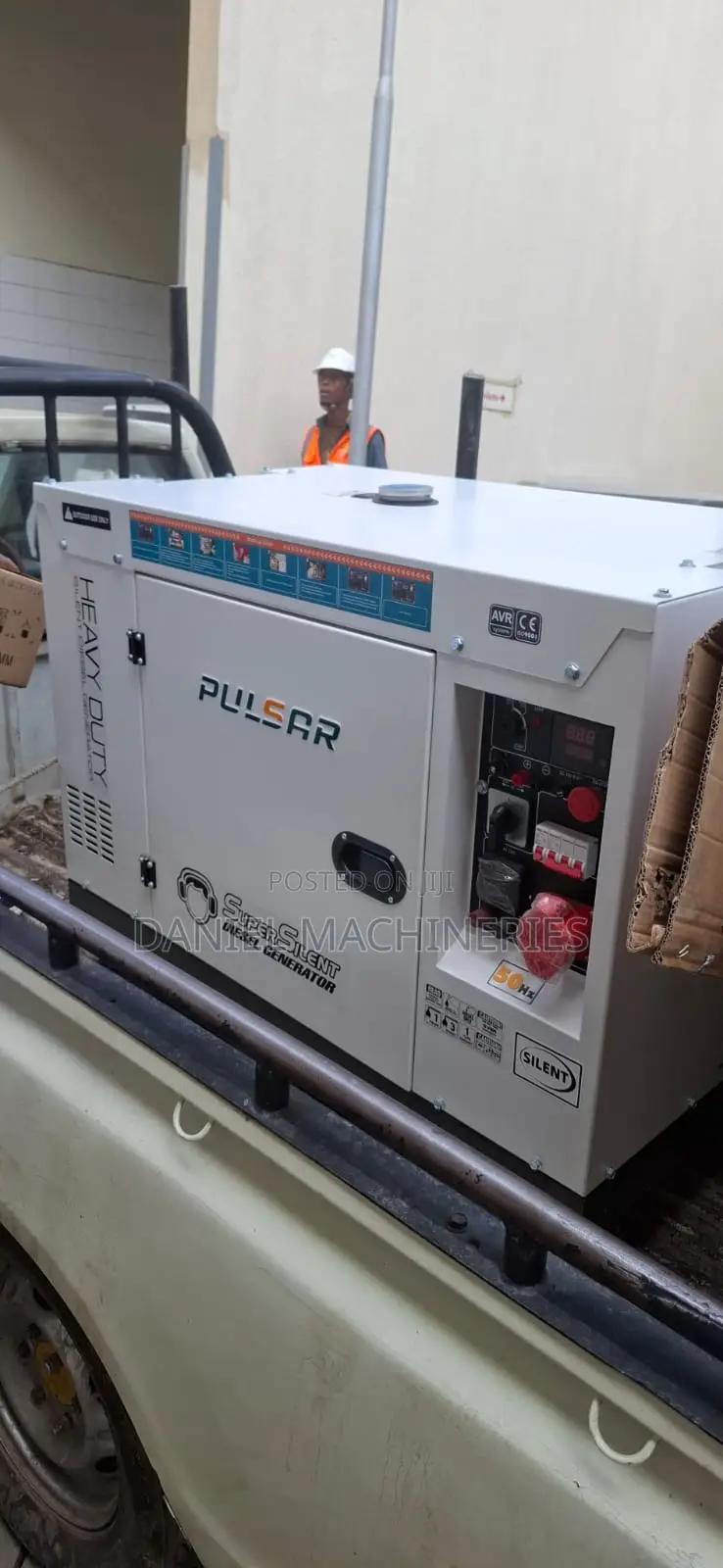 Pulsar Diesel Super Silent Generator 15kva 3phase and Single pWith ATS