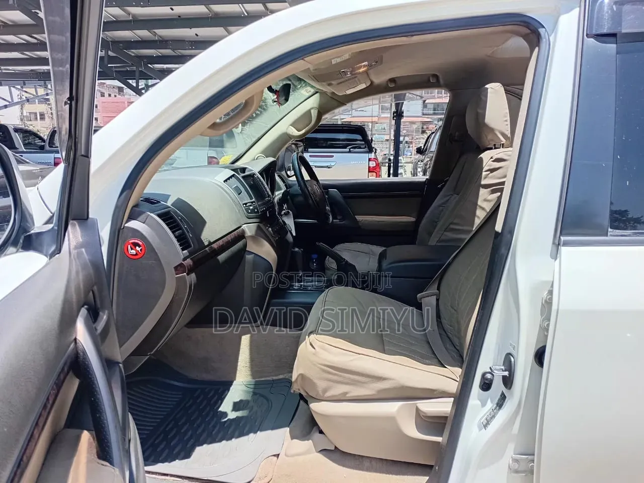 Toyota Land Cruiser 2008 White