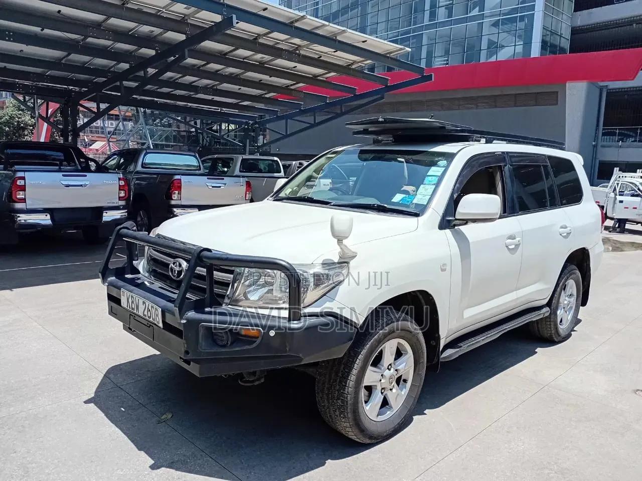 Toyota Land Cruiser 2008 White