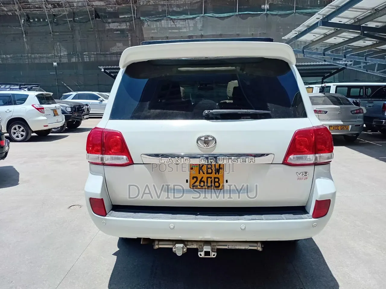 Toyota Land Cruiser 2008 White