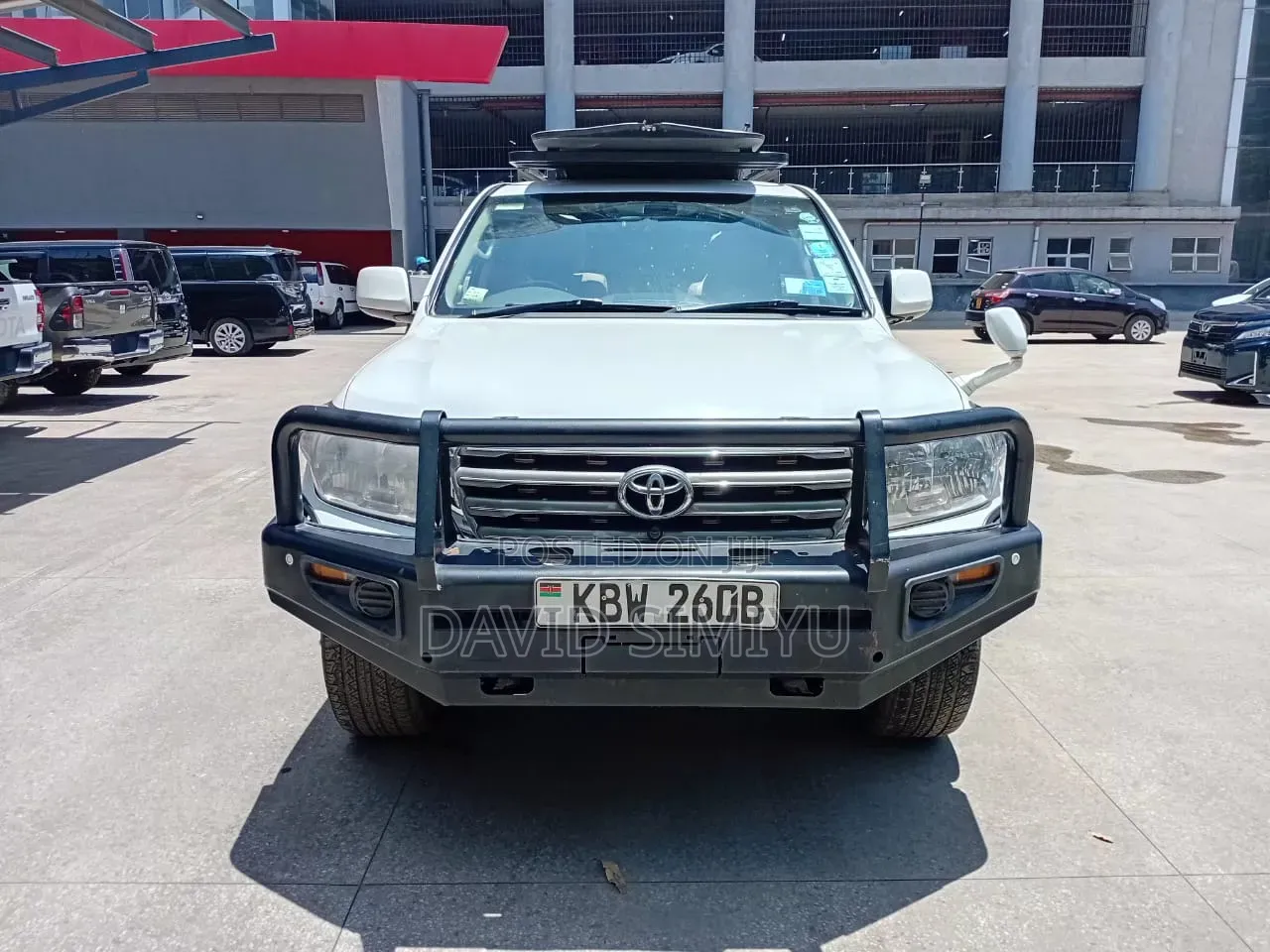 Toyota Land Cruiser 2008 White