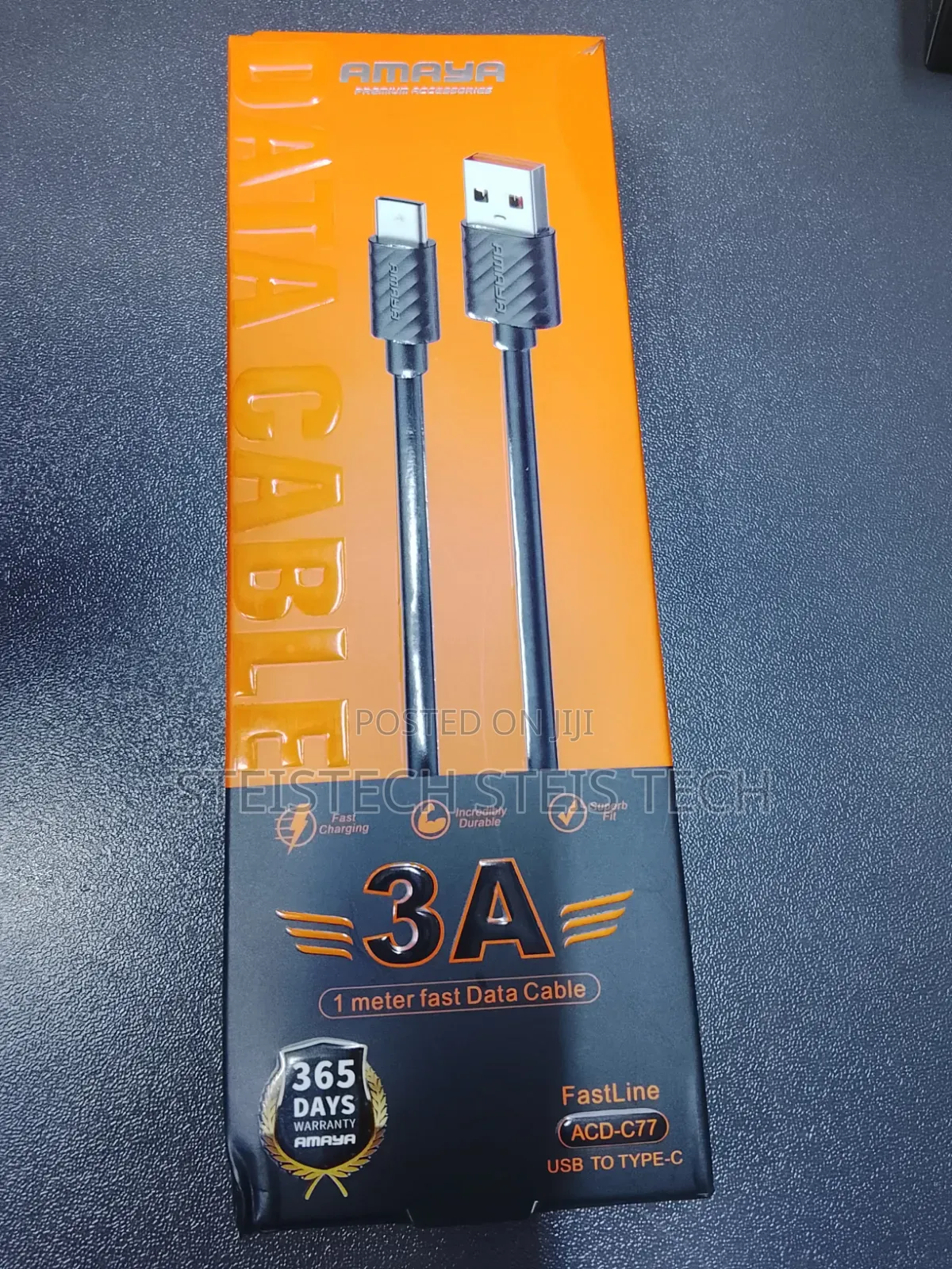 Amaya 3A 1meter Fast Data Cable