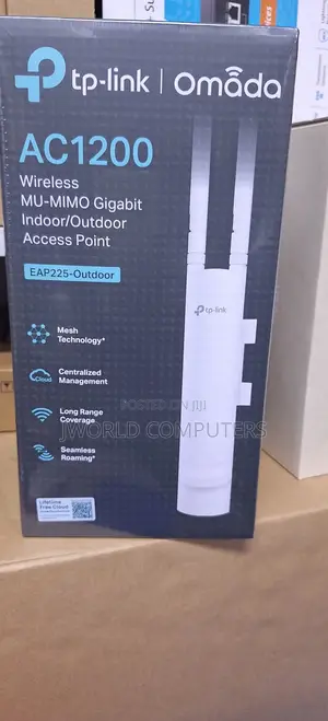 TP-Link AC1200 EAP225 Wireless Indoor/Outdoor Access .