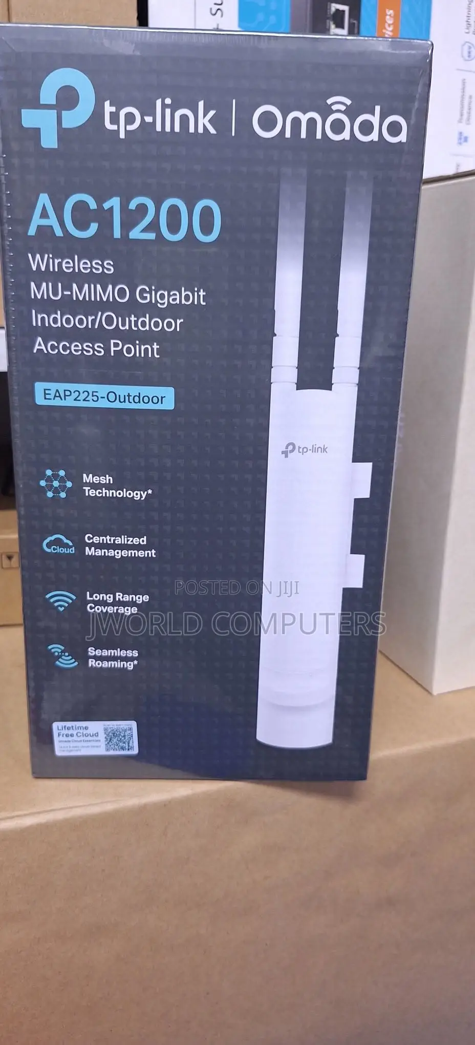 TP-Link AC1200 EAP225 Wireless Indoor/Outdoor Access .