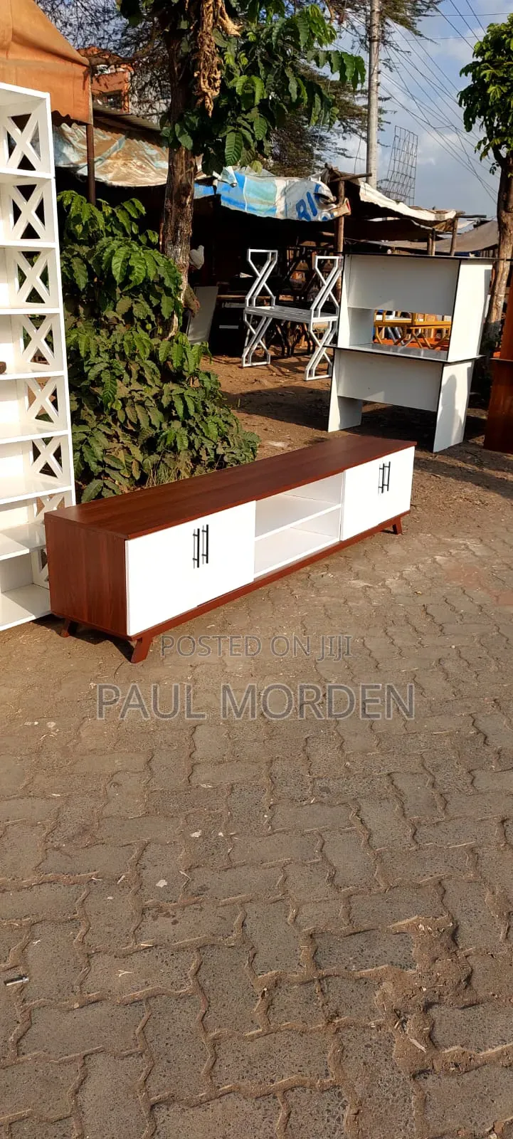 7feet Wooden Living TV Stands