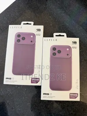 Burgundy Magnetic Silicone Case for 18 Pro Max
