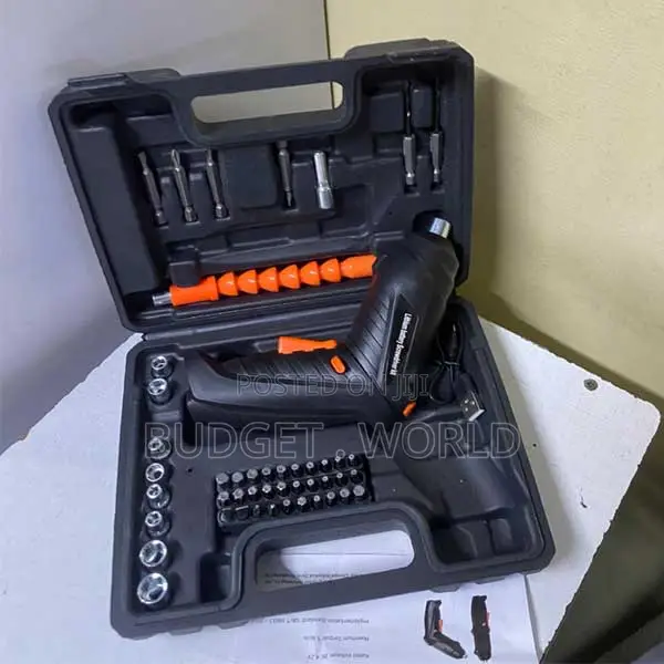 Multi-Functional Electric Screwdriver Set - 48Pc Screw Set