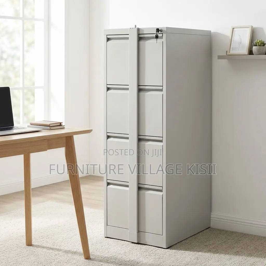 4-Drawerr Cabinet With Safety Bar