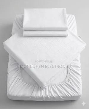 7×8 Luxury Cotton Stripped Bedsheets