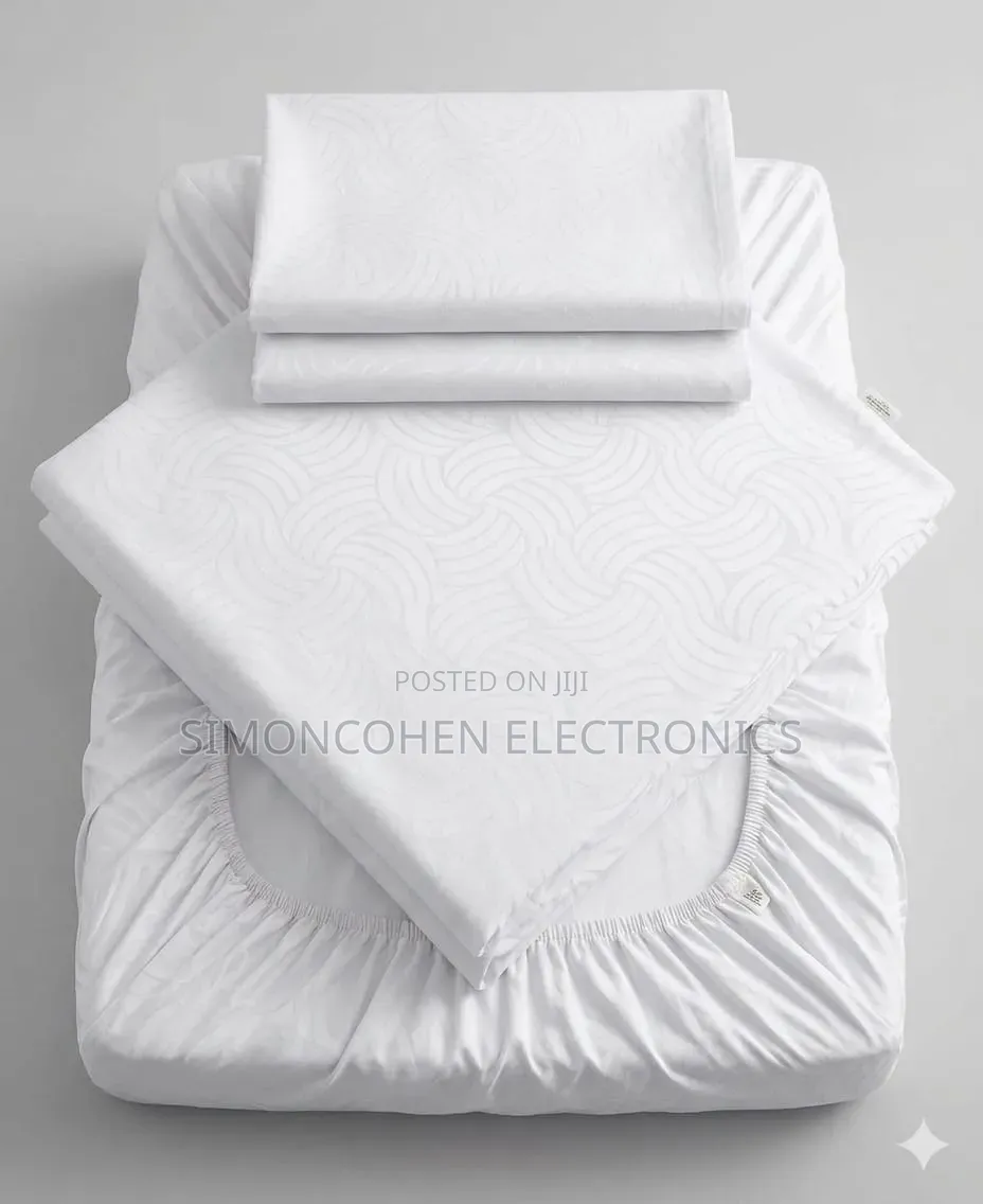 7×8 Luxury Cotton Stripped Bedsheets