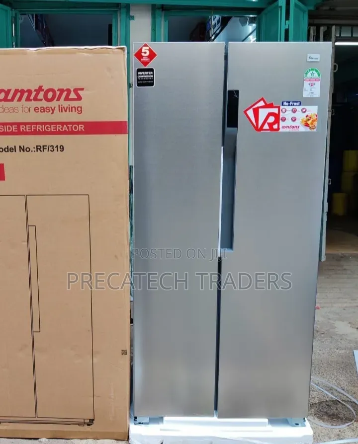 Ramtons 430L Side-by-Side Refrigerator – RF/319
