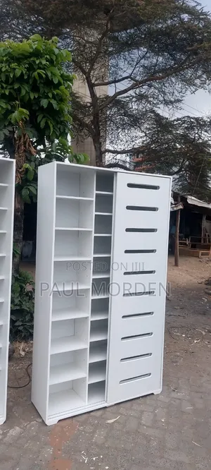 Modern Shoe Cabinet - Durable Wooden Cabinet