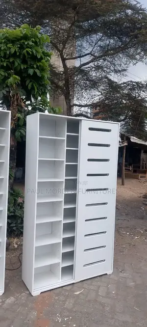 Modern Shoe Cabinet - Durable Wooden Cabinet