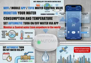 Smart Water Valve Meter Tuya App/Wifi/Bluetooth- Full Water Control
