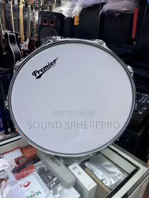 Premier 10 Lug Metallic Snare Drum