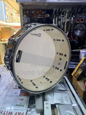 Premier 10 Lug Metallic Snare Drum