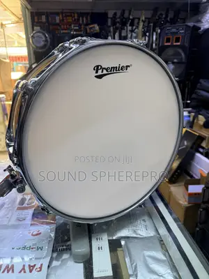 Premier 10 Lug Metallic Snare Drum
