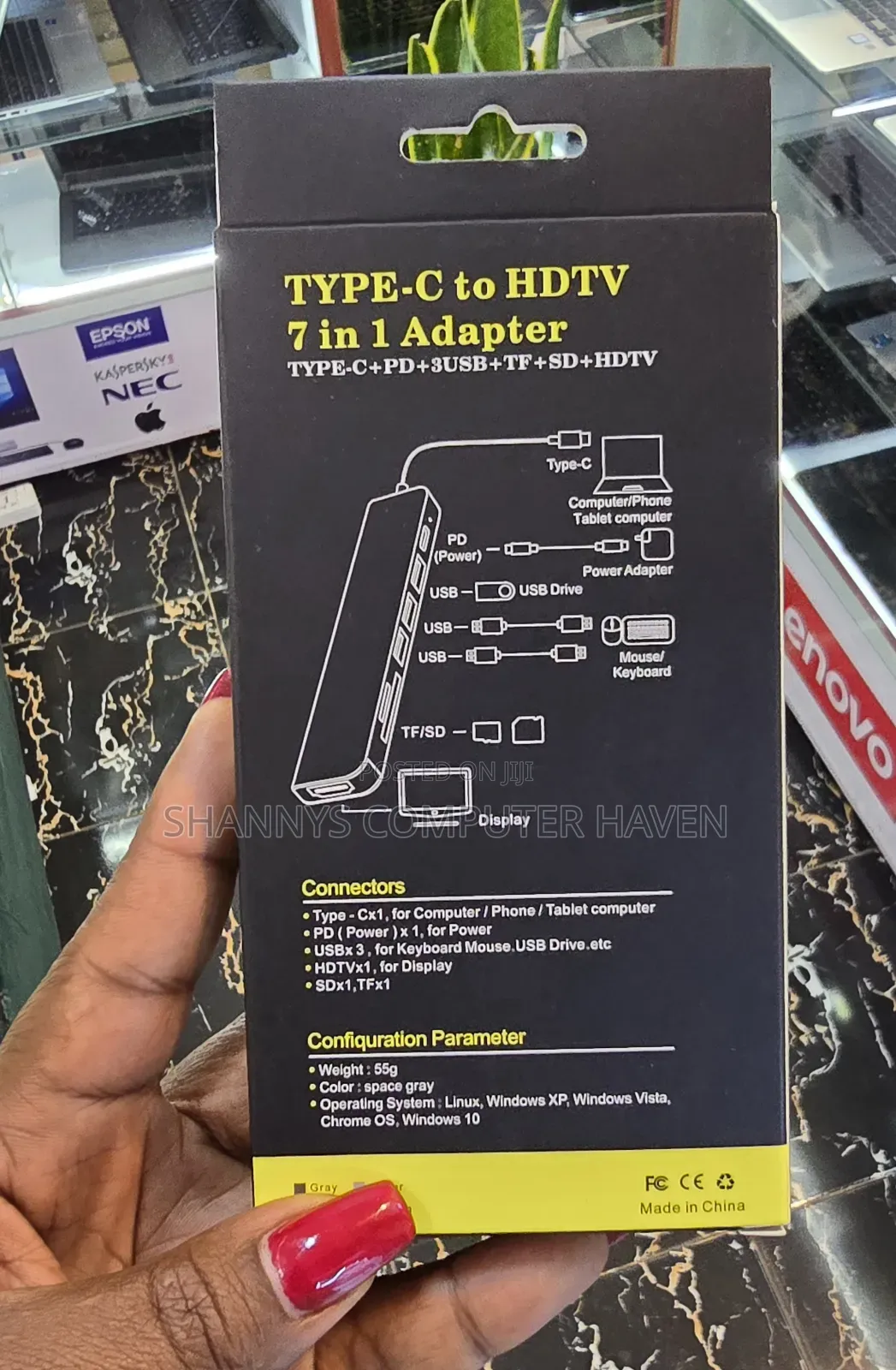 7-in-1 Type-C Multifunction Hub – Connect More, Do More!
