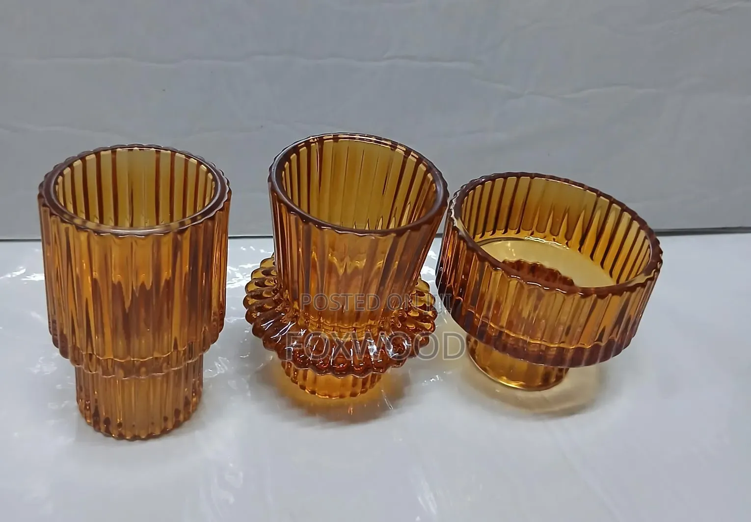 3 PCS Double Head Candle Holder.