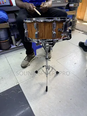 Premier Wood 10 Lug Snare Drum Plus Snare Stand
