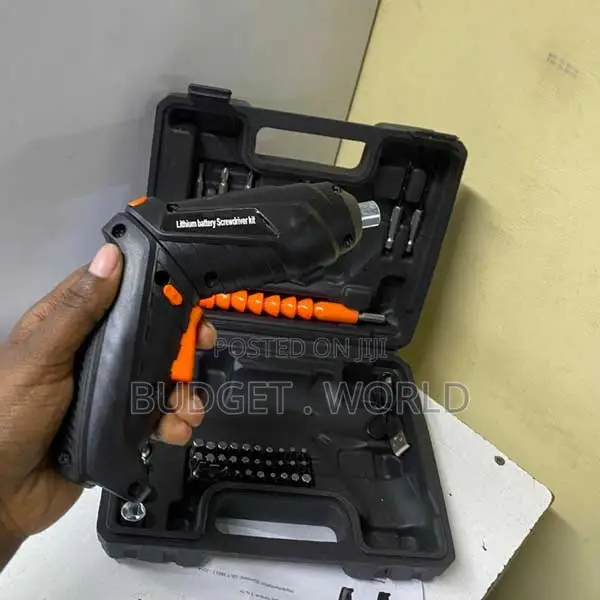 Home Repairs Screwdriver 48-PC Bit Set With LED Light
