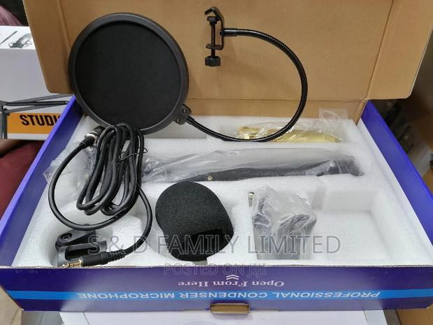 BM 800 Condensor Mic ,Wall Stand,Pop Filter & Sponge