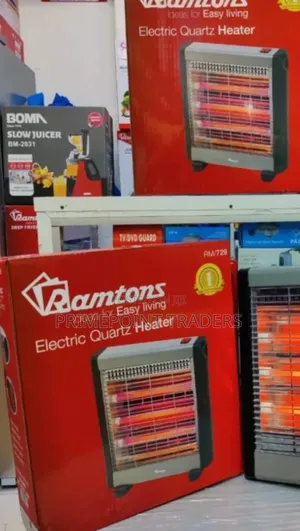 Electric 3-Bar Quartz Heater – Rm/729