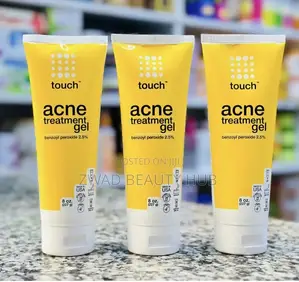 TOUCH Acne Treatment Gel – Benzoyl Peroxide 2.5% | 227g / 8oz