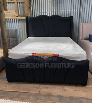 Luxury 5x6 Black Bed Frame