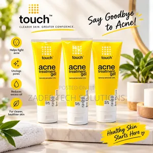 TOUCH Acne Treatment Gel – Benzoyl Peroxide 2.5% | 227g / 8oz