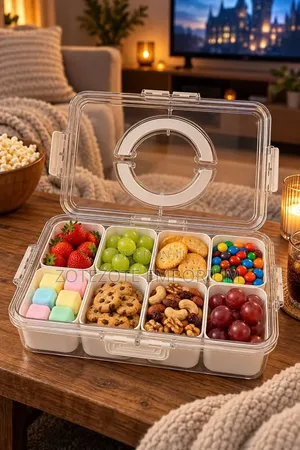 9 Compartments Food/Spice Storage Box