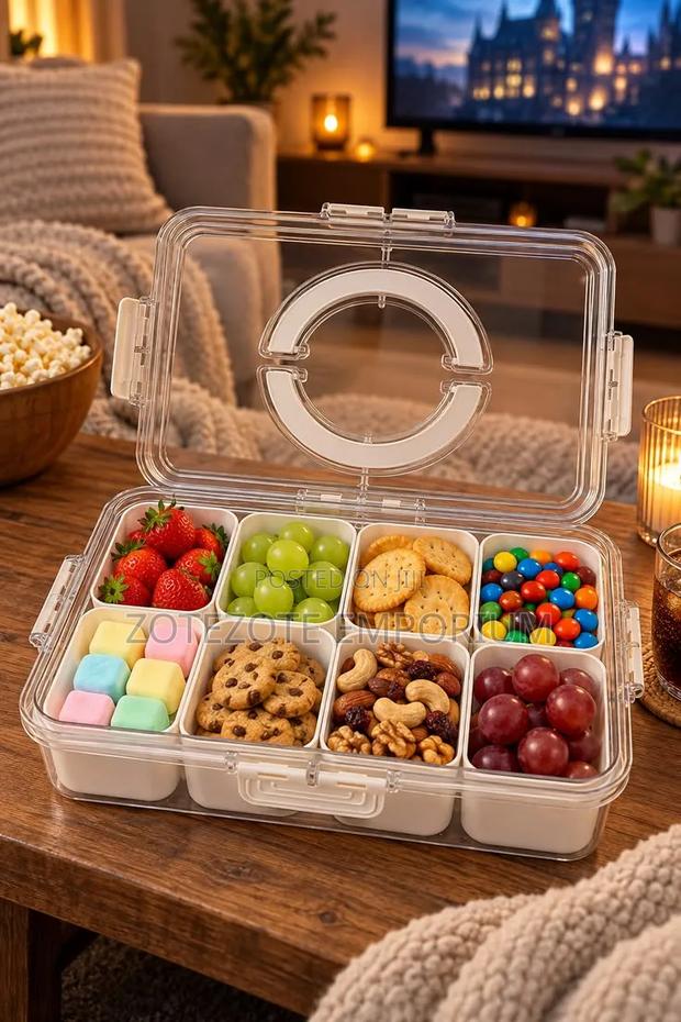 9 Compartments Food/Spice Storage Box - thumbnail 3