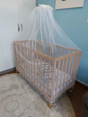 Wooden Baby Crib- Peekabo