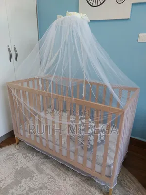 Wooden Baby Crib- Peekabo