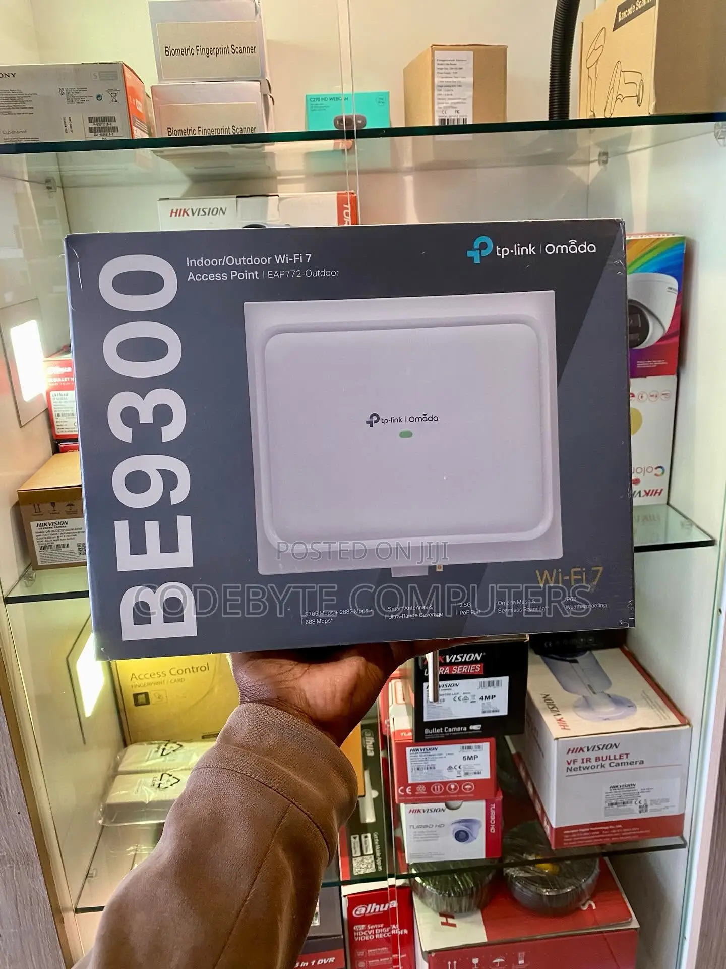 TP-Link EAP772-Outdoor Wi-Fi 7 Access Point BE9300 Tri-Band