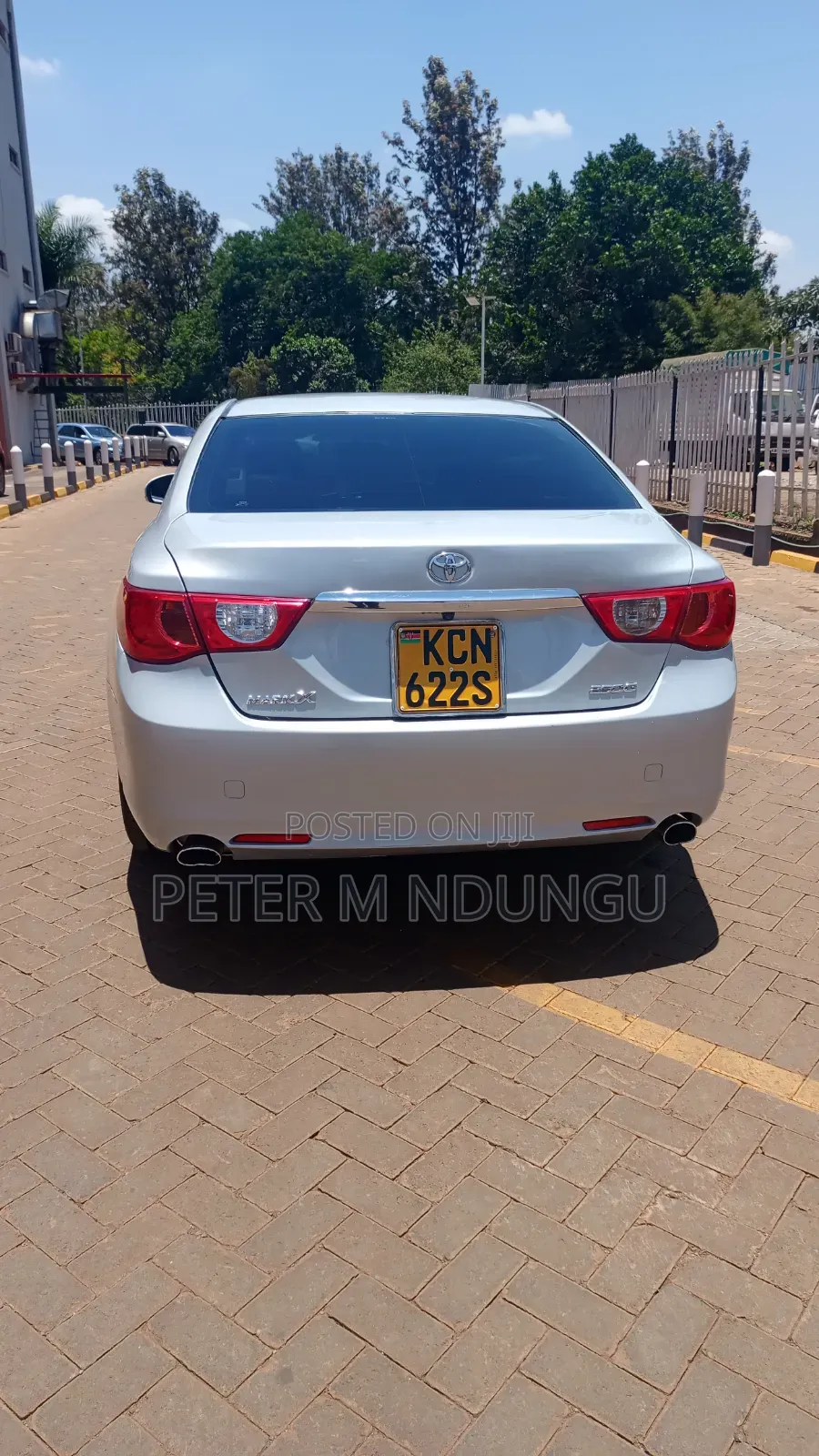 Toyota Mark X 2011 Gray