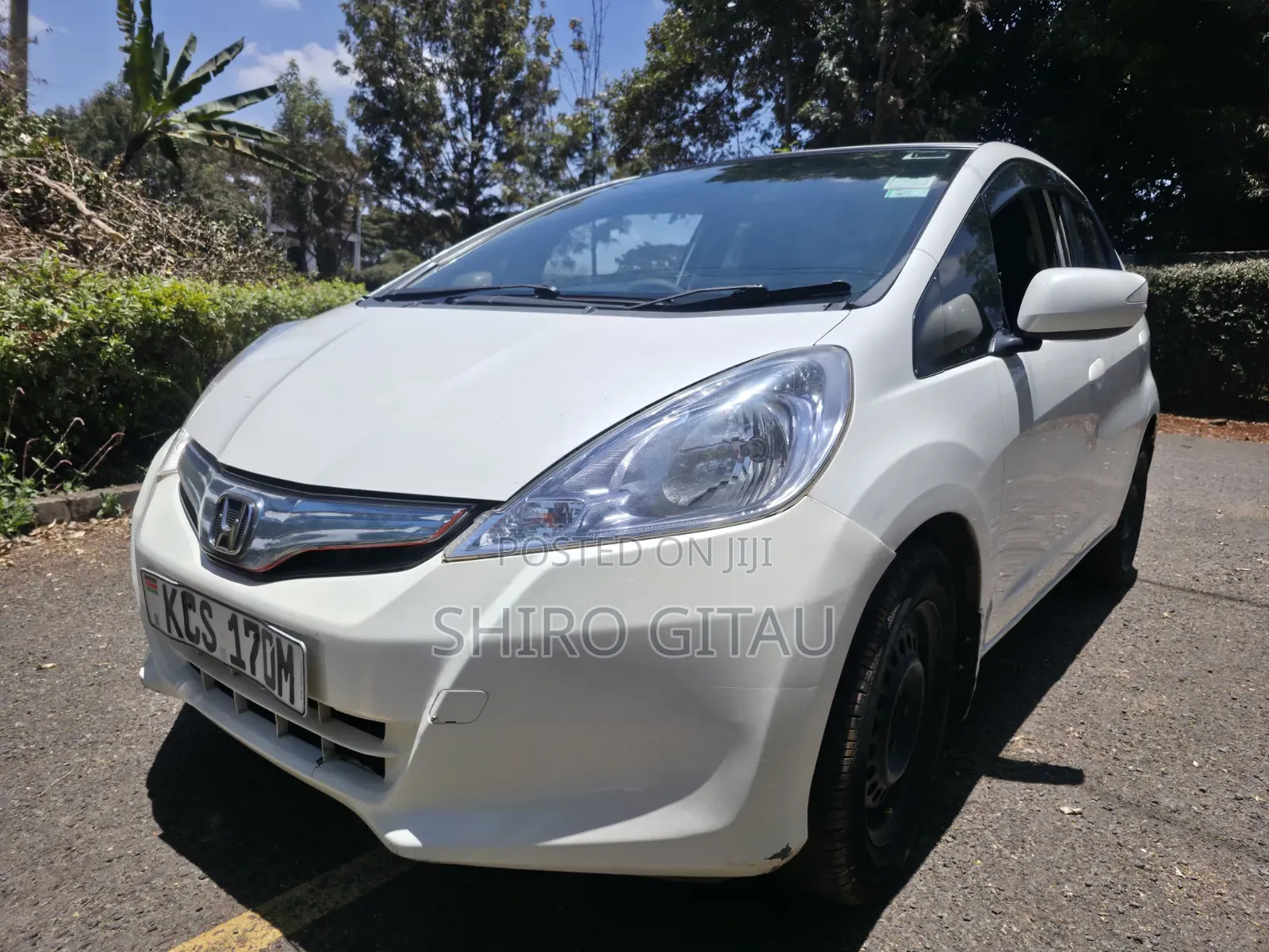 Honda Fit 2012 White
