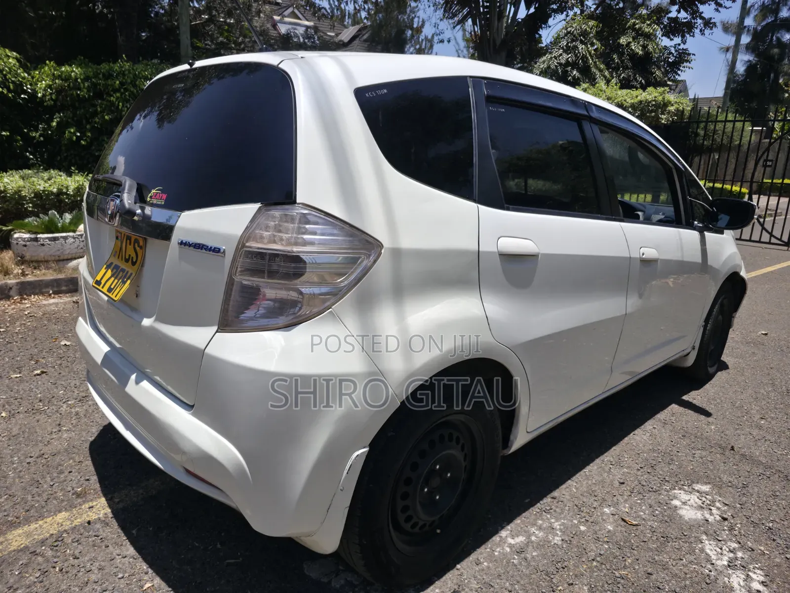 Honda Fit 2012 White