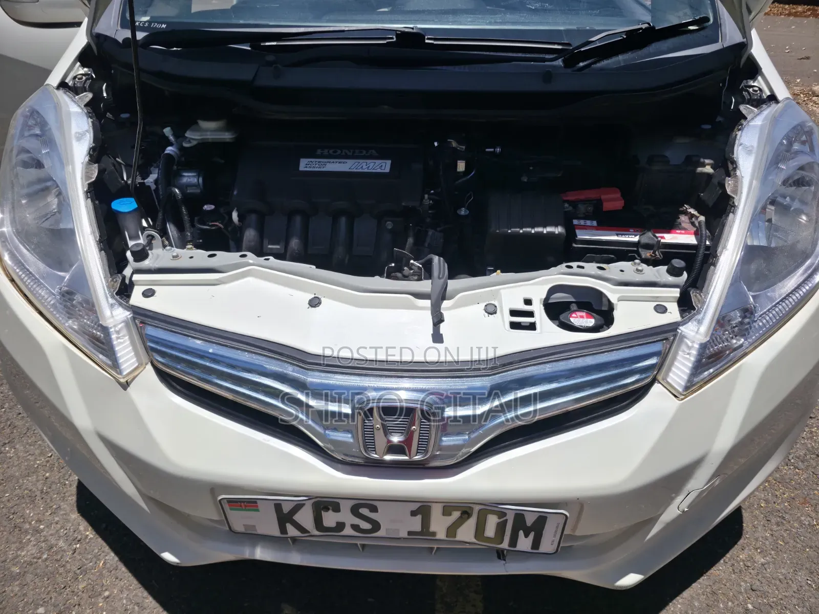 Honda Fit 2012 White