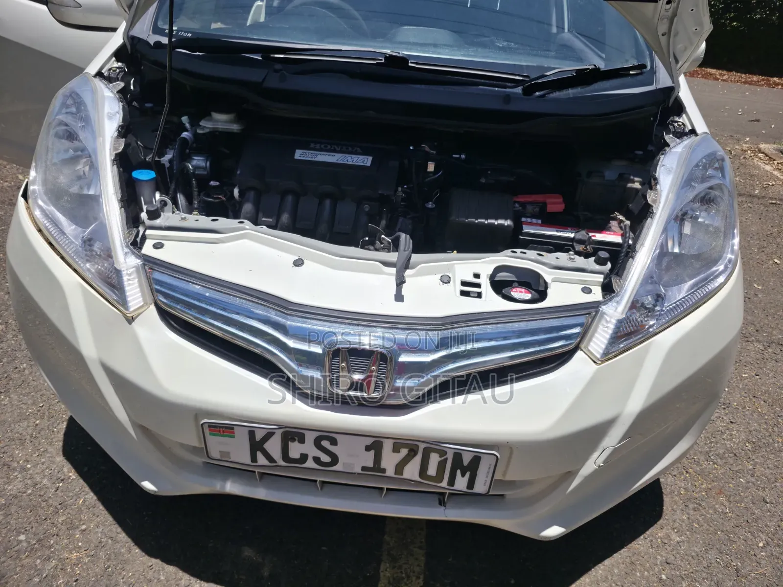 Honda Fit 2012 White