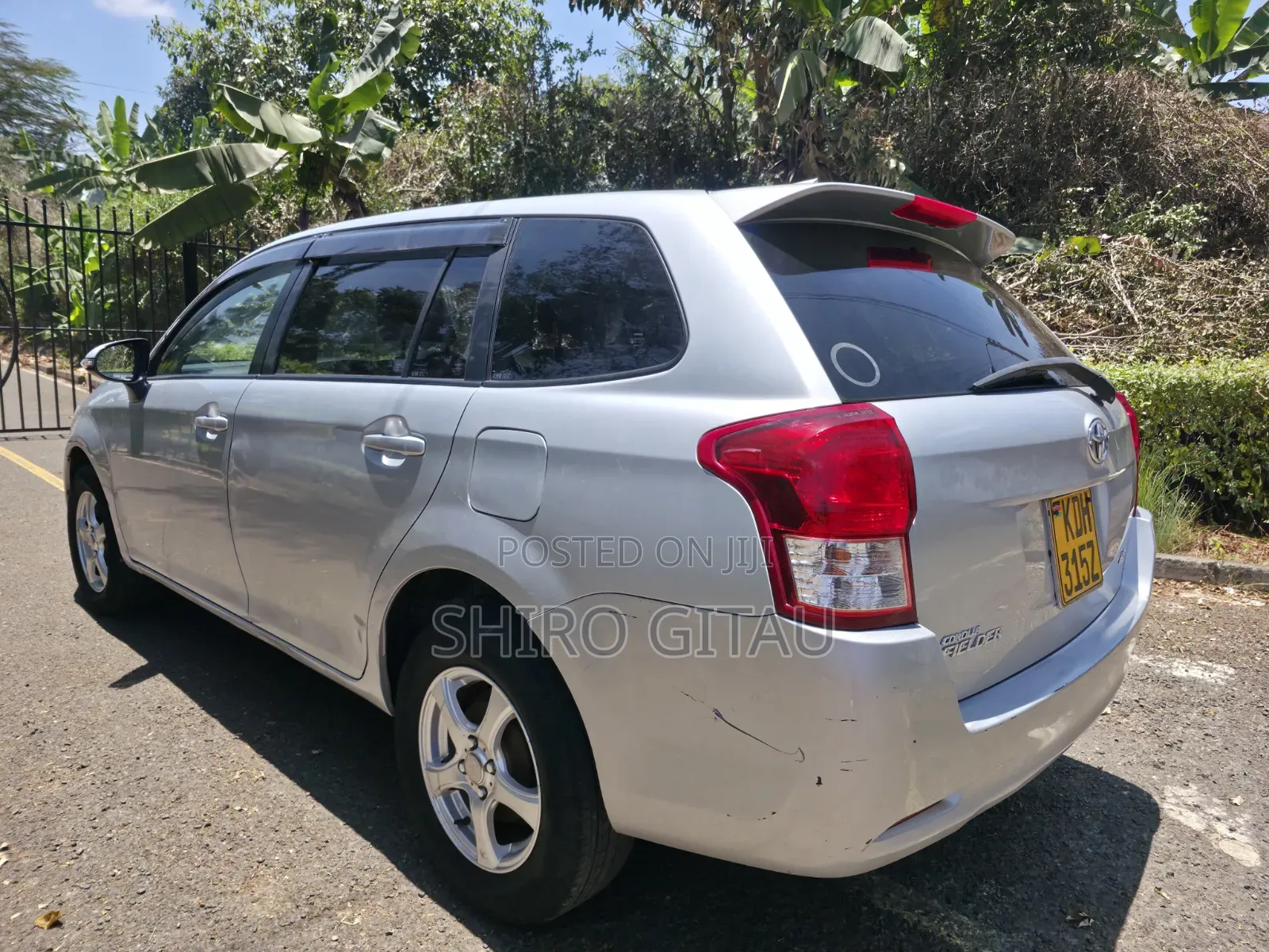Toyota Corolla Fielder 2015 Silver