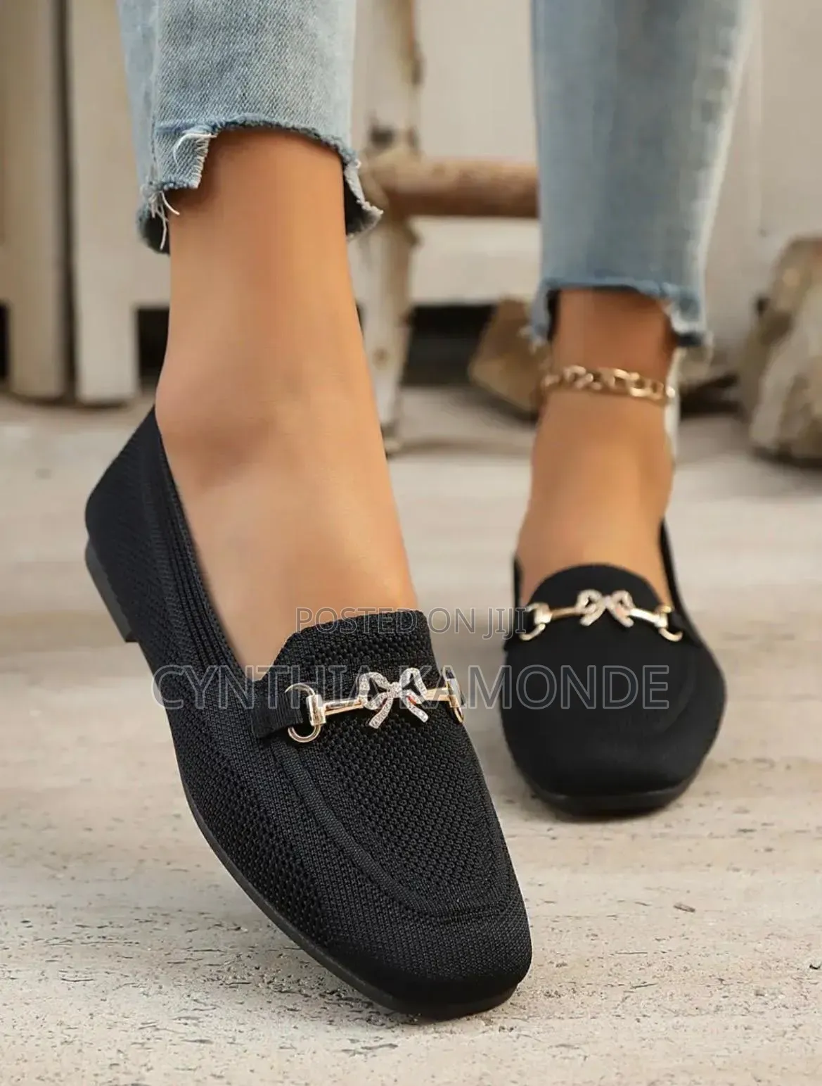 Mesh Flat Shoes
